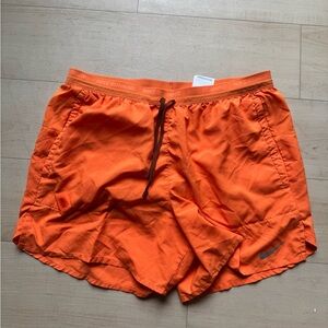Nike Bright Orange Athletic Shorts